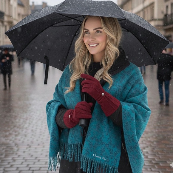 Christian Dior Luxury Wool Throw Blanket - Cozy Gift for her 🎁FAST SHIPPING - Picture 3 of 6